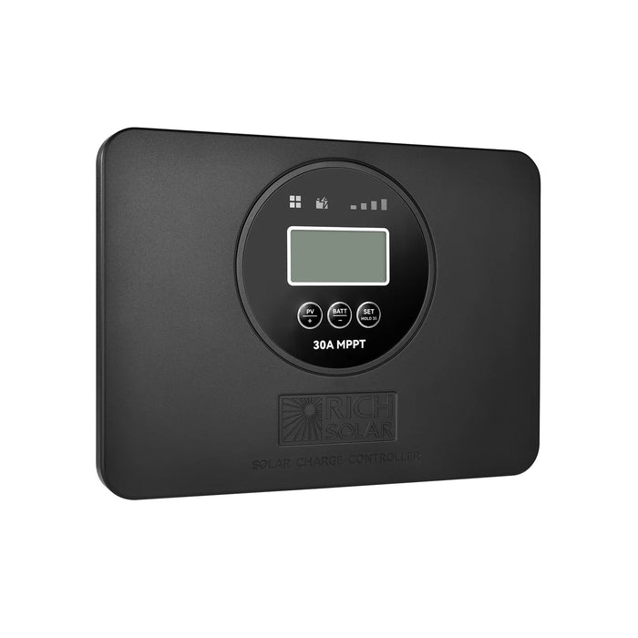 Rich Solar BRAVO PRO 30 Premium 30A 12V/24V MPPT Flush Mount Solar Controller - Off Grid Stores