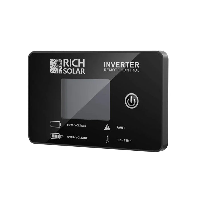 Rich Solar Inverter Remote Control with Smart LCD Display - Exclusive for Nova Pure Series - Off Grid Stores