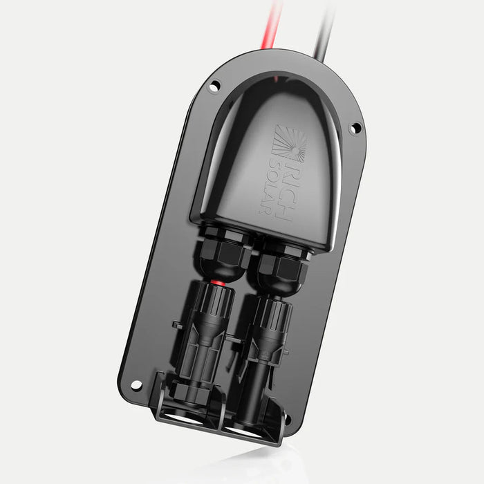 Rich Solar IP68 Waterproof Polypropylene Housing with UL 10AWG Wires - Off Grid Stores
