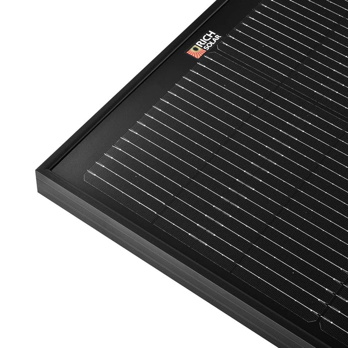 Rich Solar MEGA 100 Watt 12V Slim Monocrystalline Solar Panel - Off Grid Stores