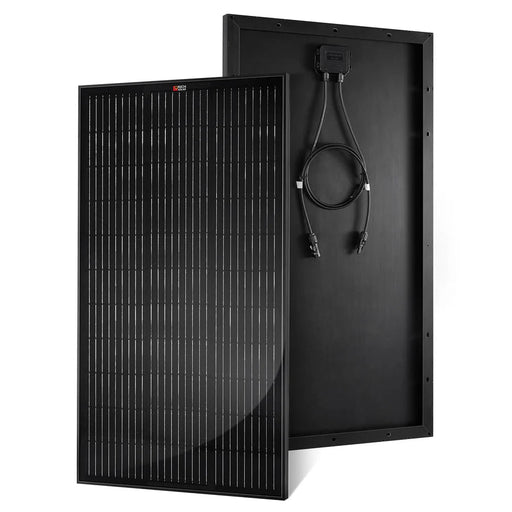 Rich Solar MEGA 100 Watt ONYX Black Monocrystalline Solar Panel - Off Grid Stores