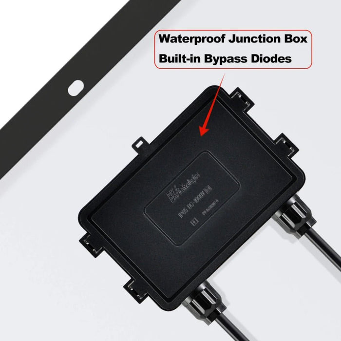 Rich Solar MEGA 100 Watt Slim Monocrystalline Solar Panel - Off Grid Stores