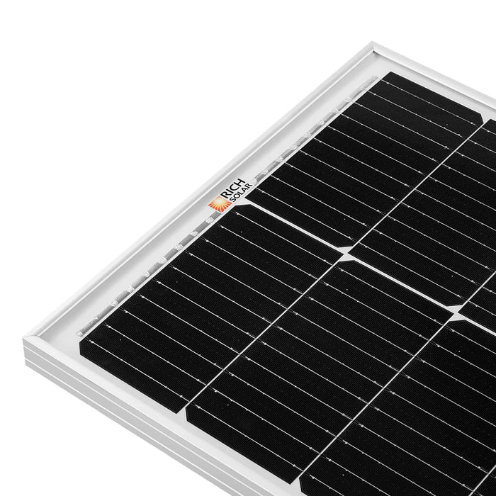 Rich Solar MEGA 100 Watt Slim Monocrystalline Solar Panel - Off Grid Stores