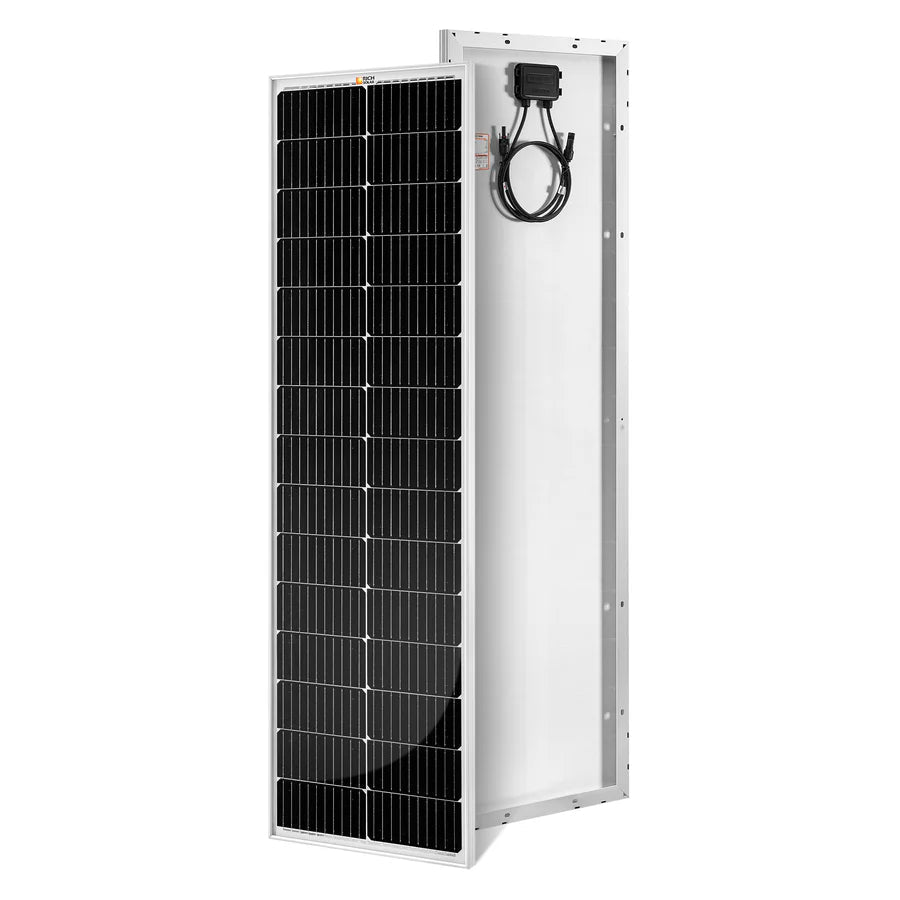 Rich Solar MEGA 100 Watt Slim Monocrystalline Solar Panel - Off Grid Stores