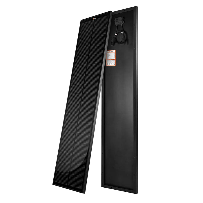 Rich Solar MEGA 130 SLIM ONYX 130W Slim Solar Panel - Off Grid Stores