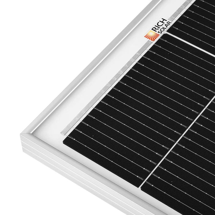 Rich Solar MEGA 130 Watt Slim Monocrystalline Solar Panel - Off Grid Stores