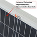 Rich Solar MEGA 200 PRO 200 Watt 24 Volt Monocrystalline Solar Panel - Off Grid Stores