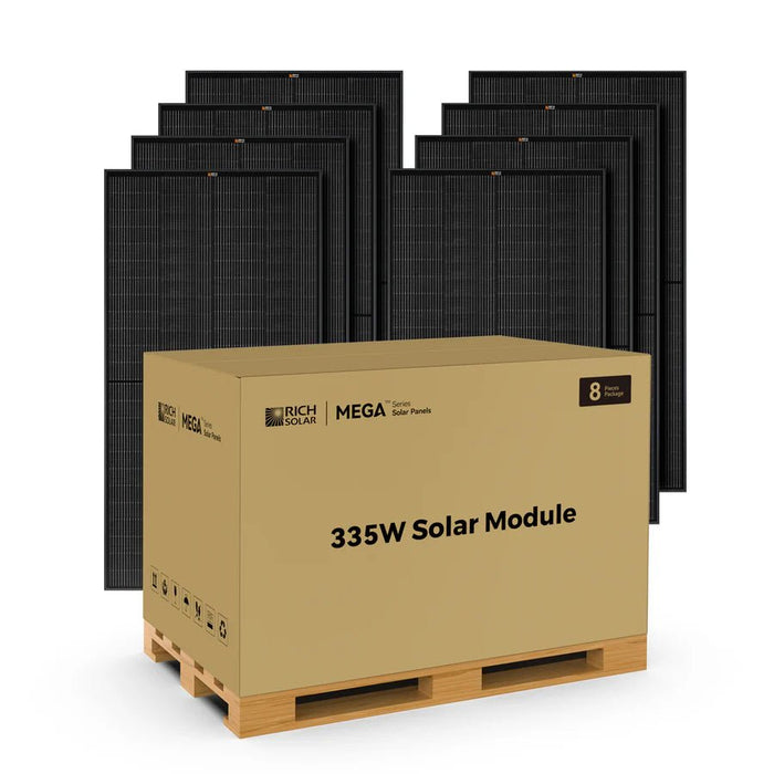 Rich Solar MEGA 335 PRO 335 Watt Monocrystalline Solar Panel - Off Grid Stores