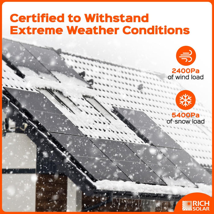 Rich Solar MEGA 400 Watt Monocrystalline Solar Panel - Off Grid Stores