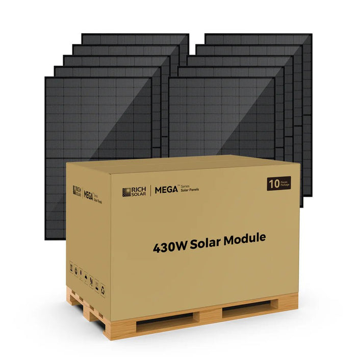 Rich Solar MEGA 430W Bifacial N - Type Solar Panel - Off Grid Stores