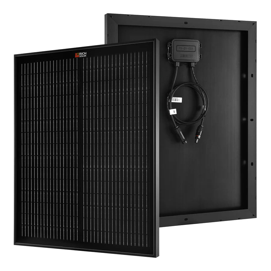 Rich Solar MEGA 50 ONYX 50 Watt Solar Panel - Off Grid Stores