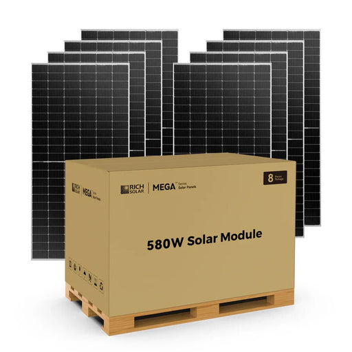 Rich Solar MEGA 580 Watt Bifacial Solar Panel - Off Grid Stores