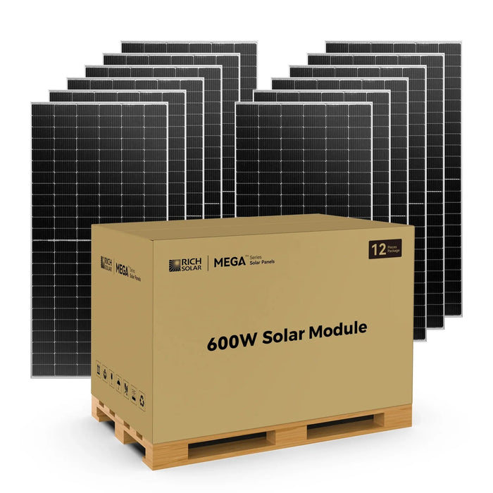 Rich Solar MEGA 600 Watt Bifacial Solar Panels - Off Grid Stores