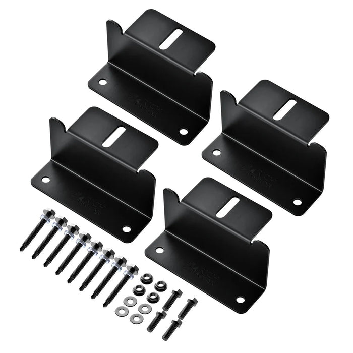 Rich Solar Mounting Hardware Z Brackets With Screws - Set of 4 - Off Grid Stores