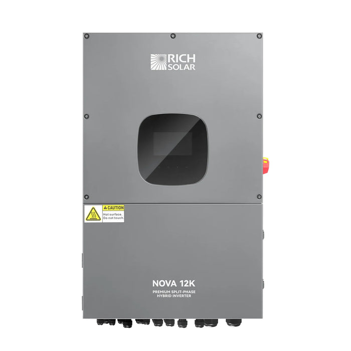 Rich Solar NOVA 12K PV Hybrid Inverter 48V 120/240V Split Phase - Off Grid Stores