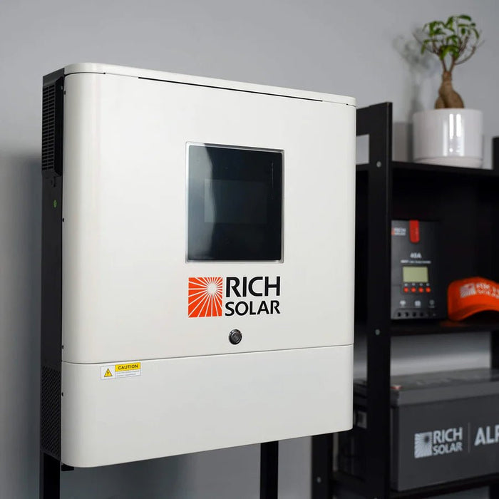 Rich Solar NOVA 6500S 6500 Watt (6.5kW) 48 Volt Off - Grid Hybrid Solar Inverter - Off Grid Stores