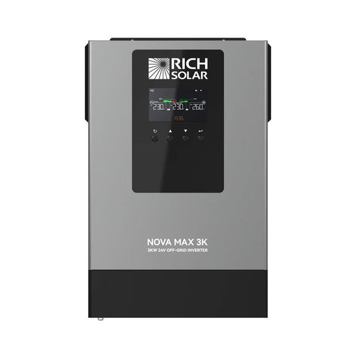 Rich Solar NOVA MAX 3K 2026 24V 3000W Off - Grid Hybrid Inverter - Off Grid Stores