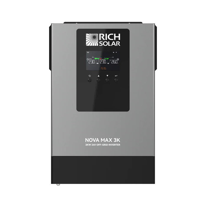 Rich Solar NOVA MAX 3K 2026 24V 3000W Off - Grid Hybrid Inverter - Off Grid Stores