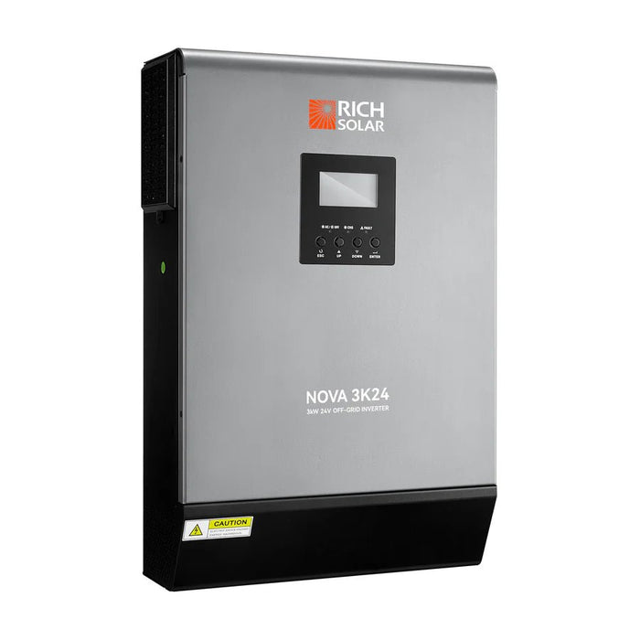 Rich Solar NOVA MAX 3K 3000W 24V Hybrid Solar Inverter - Off Grid Stores