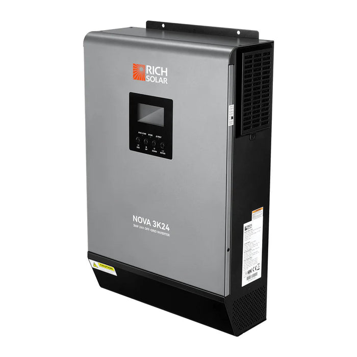 Rich Solar NOVA MAX 3K 3000W 24V Hybrid Solar Inverter - Off Grid Stores