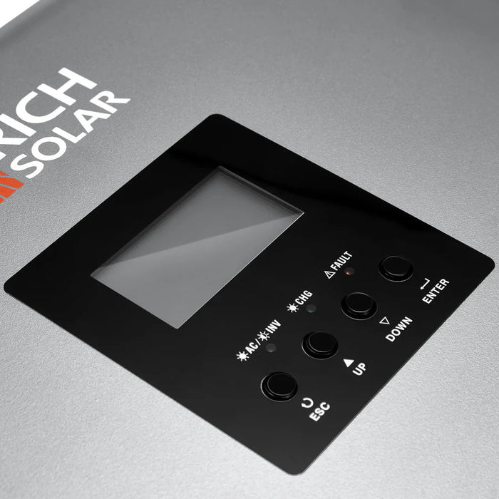 Rich Solar NOVA MAX 3K 3000W 24V Hybrid Solar Inverter - Off Grid Stores