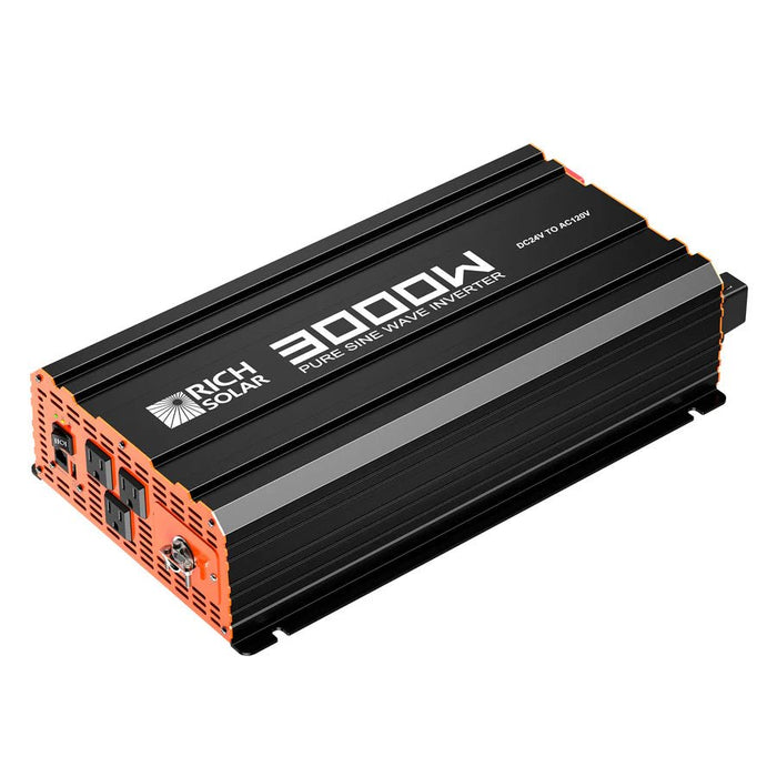 Rich Solar NOVA PURE MAX 3K 3000 Watt 24V Industrial Pure Sine Wave Inverter - Off Grid Stores
