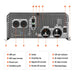 Rich Solar NOVA SUPERCHARGER 3K 3000W 12V Pure Sine Wave Inverter Charger - Off Grid Stores