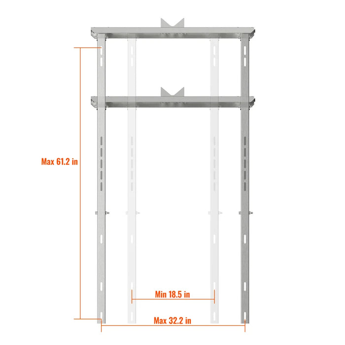 Rich Solar Adjustable Solar Pole Mount Bracket Kit