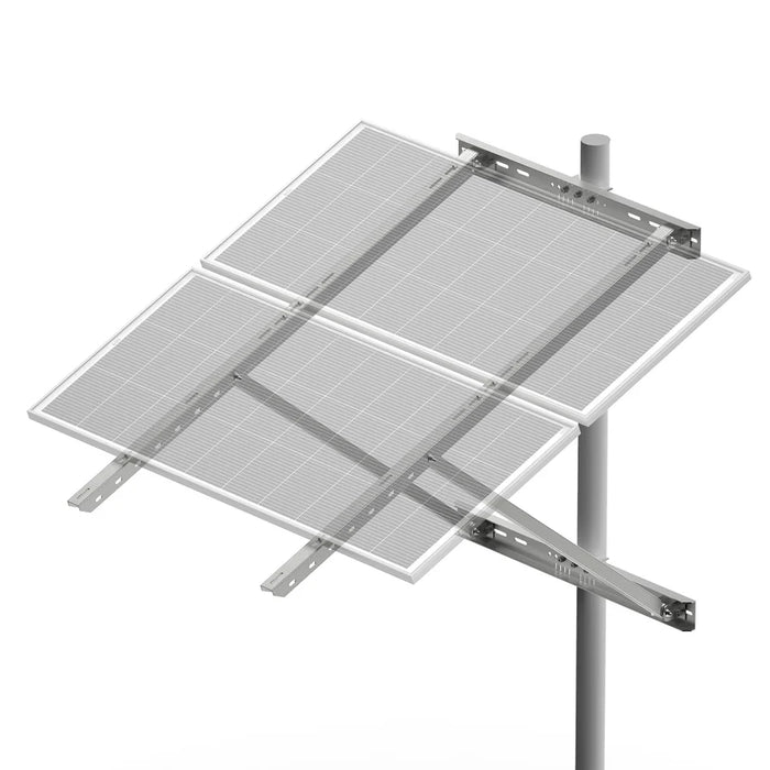 Rich Solar Adjustable Solar Pole Mount Bracket Kit
