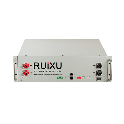 RUiXU RX - LFP48100 51.2V 100Ah Rack Mounted LiFePO4 Battery - Off Grid Stores