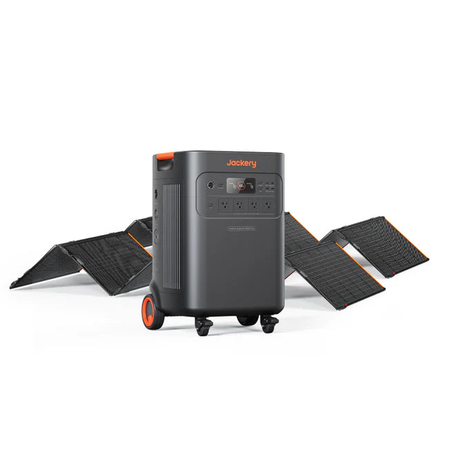 Jackery Explorer 5000 Plus Solar Generator + 2 x SolarSaga 500 X