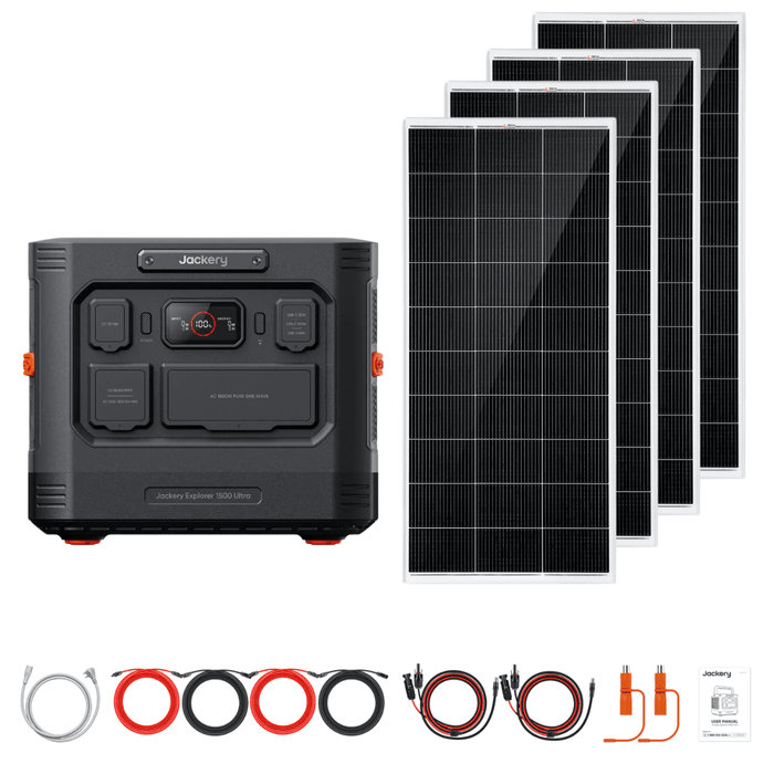 Jackery Explorer 1500 Ultra + Custom Solar Panels Kits - Off Grid Stores