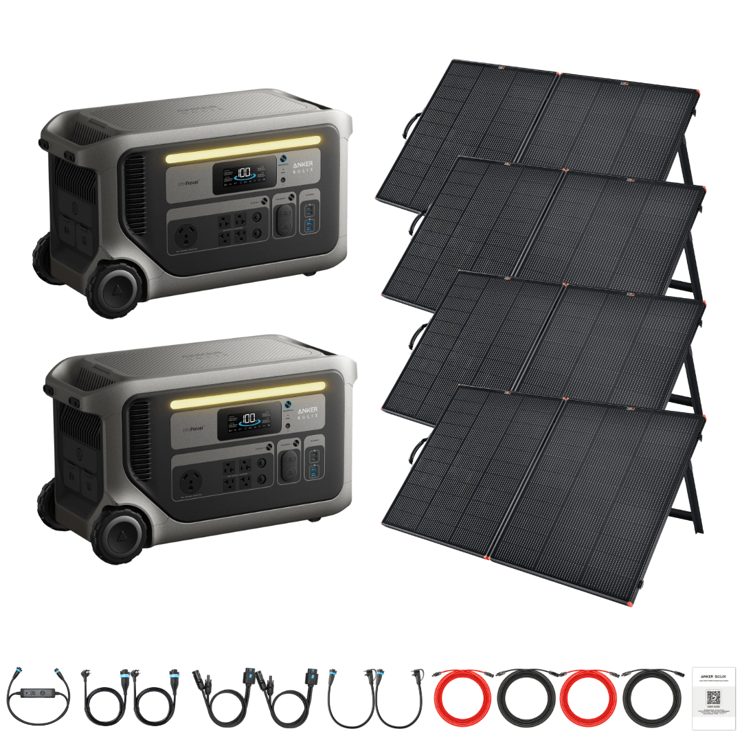 Anker SOLIX F3000 Solar Generator & Kits