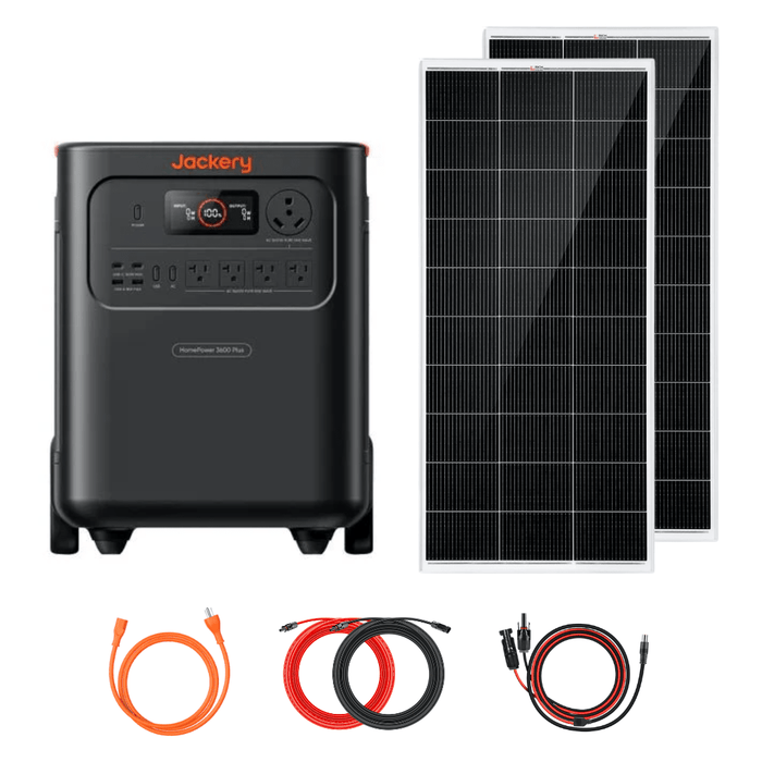Jackery HomePower 3600 Plus + Custom Solar Panels Kits - Off Grid Stores