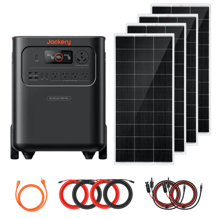 Jackery HomePower 3600 Plus + Custom Solar Panels Kits - Off Grid Stores
