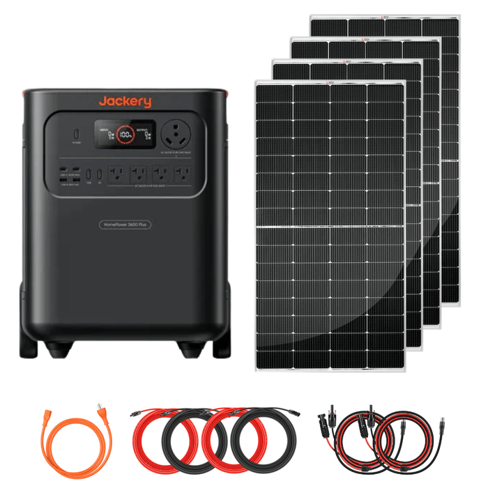 Jackery HomePower 3600 Plus + Custom Solar Panels Kits - Off Grid Stores
