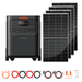 Jackery HomePower 3600 Plus + Custom Solar Panels Kits - Off Grid Stores