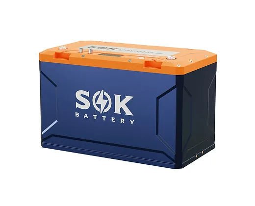 SOK Battery 12V 314Ah Lithium Iron Phosphate Battery With Built - in Heater & Bluetooth - Off Grid Stores