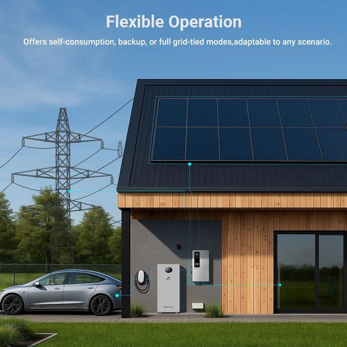 SunGoldPower 12KW 48V All - In - One Hybrid Inverter - Off Grid Stores