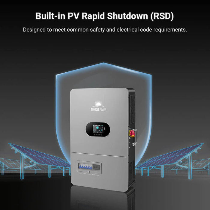 SunGoldPower 12KW 48V All in One Off Grid Solar Inverter - Off Grid Stores