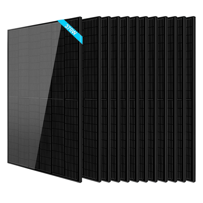 SunGoldPower 370W Monocrystalline Black PERC Solar Panel - Off Grid Stores