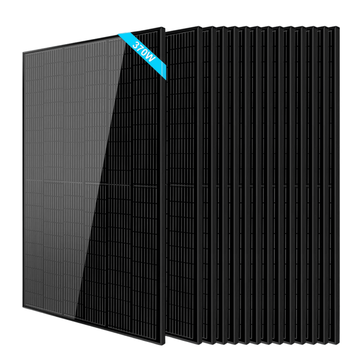 SunGoldPower 370W Monocrystalline Black PERC Solar Panel - Off Grid Stores