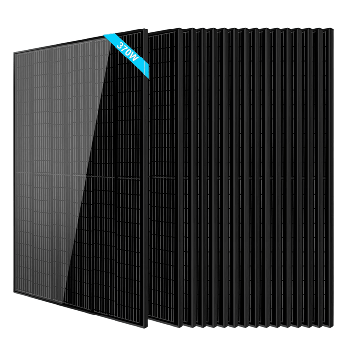 SunGoldPower 370W Monocrystalline Black PERC Solar Panel - Off Grid Stores
