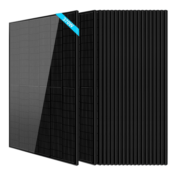 SunGoldPower 370W Monocrystalline Black PERC Solar Panel - Off Grid Stores
