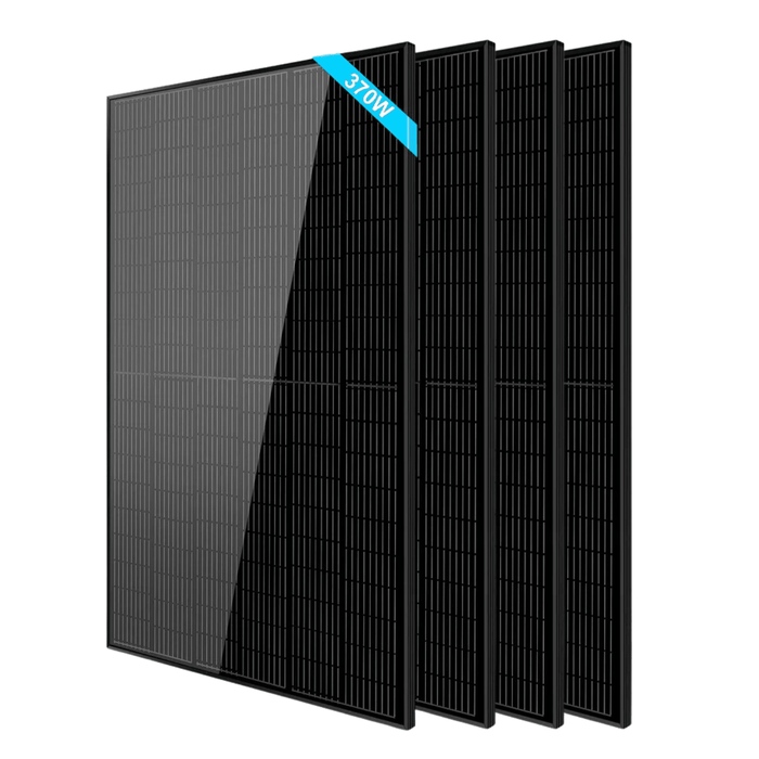 SunGoldPower 370W Monocrystalline Black PERC Solar Panel - Off Grid Stores