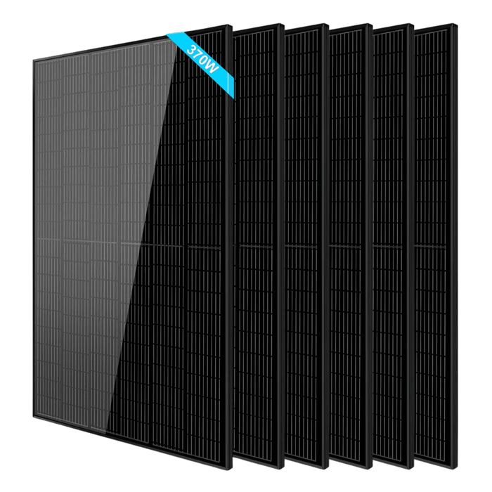 SunGoldPower 370W Monocrystalline Black PERC Solar Panel - Off Grid Stores