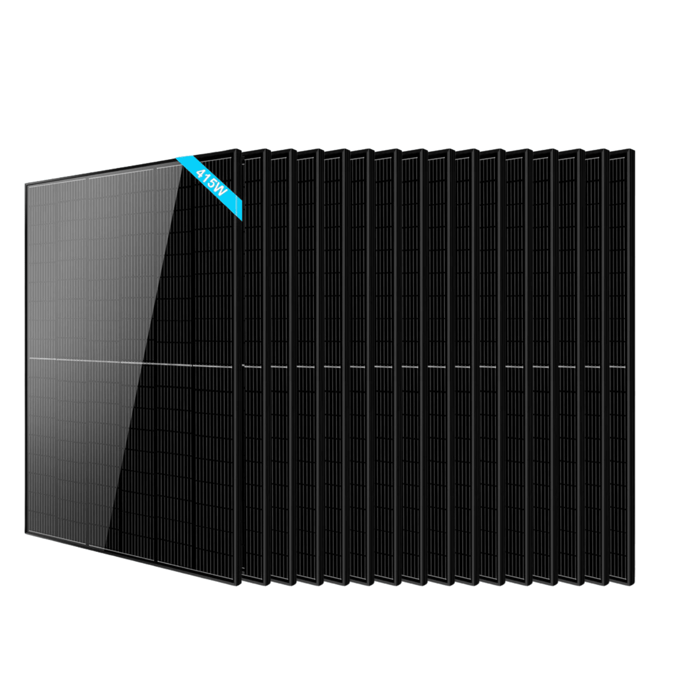Solar Panel Store SunGoldPower 415W Monocrystalline Black PERC Solar Panels - Off Grid Stores