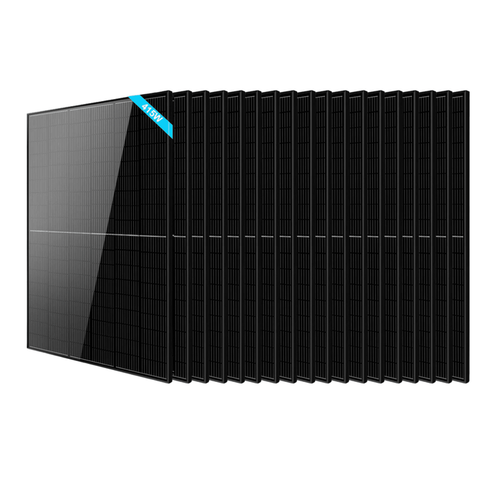 SunGoldPower 415W Monocrystalline Black PERC Solar Panels - Off Grid Stores