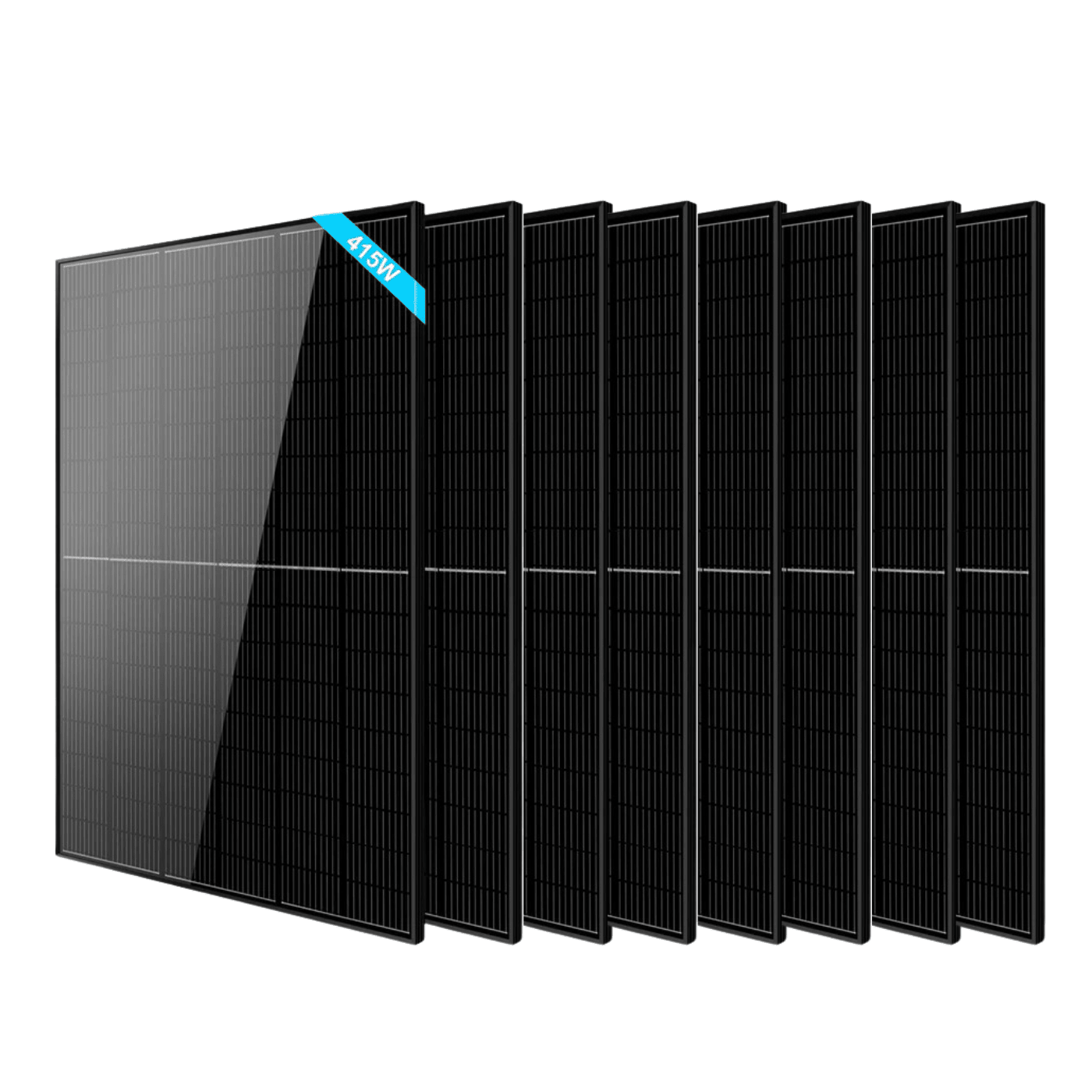 Solar Panel Store SunGoldPower 415W Monocrystalline Black PERC Solar Panels - Off Grid Stores
