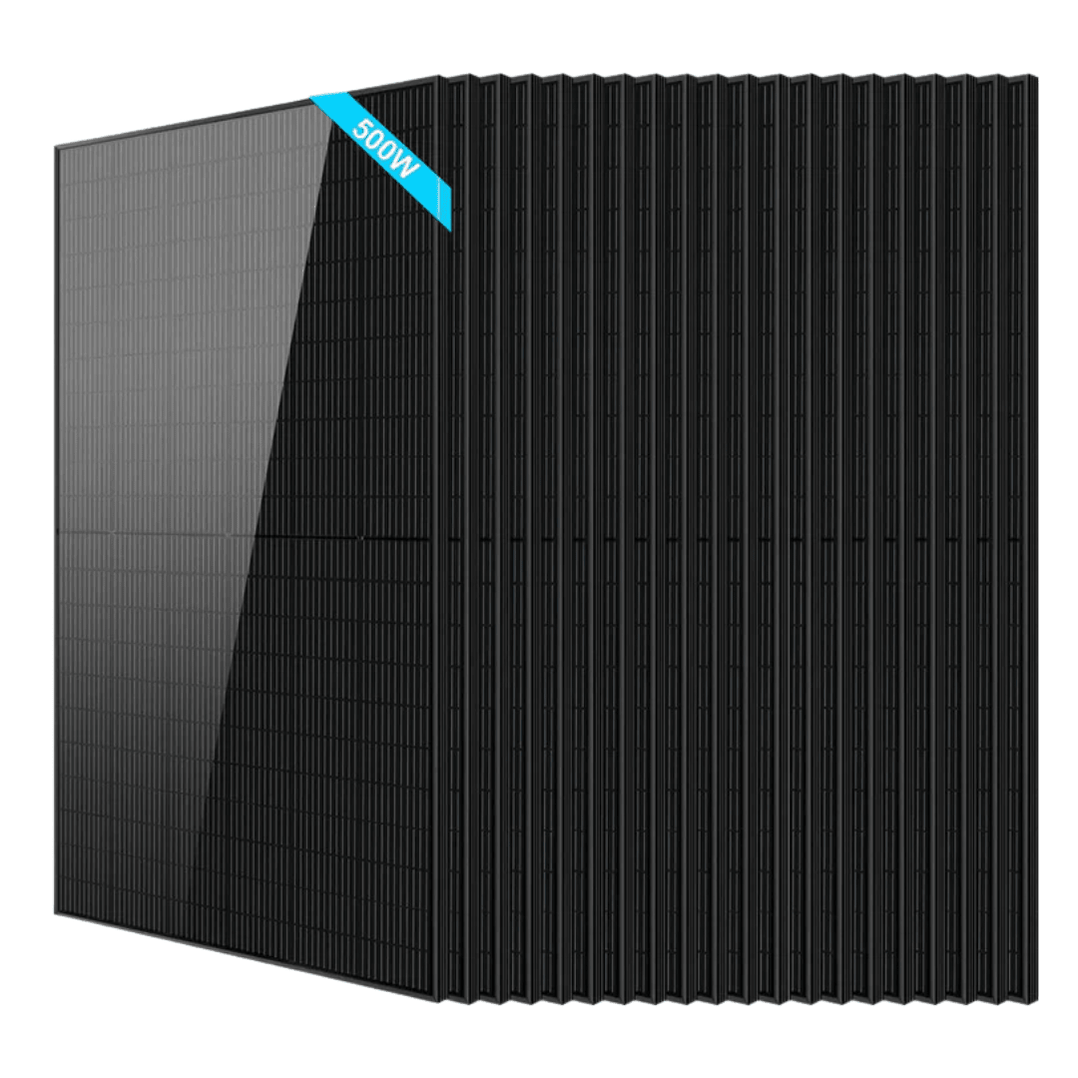 Solar Panel Store SunGoldPower 500W Monocrystalline Black PERC Solar Panel - Off Grid Stores